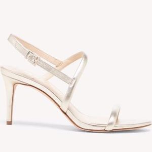 Sole Society Alveene gold heels size 8 NEVER WORN